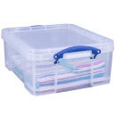 REALLY USEFUL 18L CLEAR BOX.