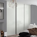 Arctic white sliding wardrobe doors deals