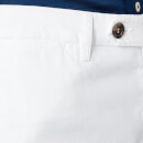 Canali Men's Cotton Silk Stretch Chinos - White - IT 52/XL