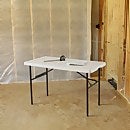 Trestle shop table homebase