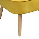 Homebase occasional chair ochre deals