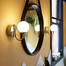 Victoria 6w Antique Brass LED Bathroom Wall Light