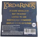 DUST! Lord Of The Rings 24k Gold Plated Medallion (Elven) - Zavvi Exclusive