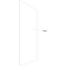 WETWALL WHITE PEARL GLOSS 900MM