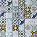 HoM Geo Moroccan Bright Mosaic Tile