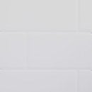 Wetwall Pure White 2 Sided Wall Kit - Composite