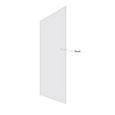 Wetwall 1220mm shower panel composite - white