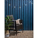 Midnight blue shop fence paint