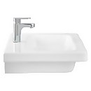 Falcon White Basin with 1 Tap Hole - 650mm