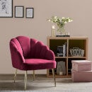 Scallop best sale chair homebase
