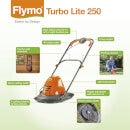 Flymo turbo 400 homebase top