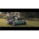 Qualcast 46cm 475isi key sales start self propelled petrol lawnmower
