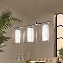 Eglo Loncino 1 3 Light Pendant Light Chrome Homebase