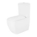 Cedar Back To Wall Close Coupled Toilet with Soft Close Toilet Seat