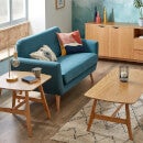 Homebase teal hot sale sofa