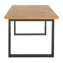 Skelby herringbone sale oak table