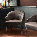 Homebase sophia scallop chair top