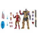 Hasbro Marvel Legends Series Figurines articulées 15 cm Iron Man Mark 85 vs. Thanos Pack de 2