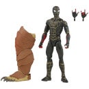 Hasbro Marvel Legends Series Black & Gold Suit Spider-Man 6 Inch Action Figure and Build-A-Figure Part
