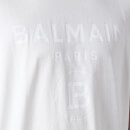 Balmain Men's Printed T-Shirt - White - M