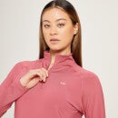 MP Women's Linear Mark Training 1/4 Zip - Frosted Berry