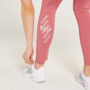 Damskie legginsy treningowe z kolekcji MP Linear Mark – Frosted Berry - XXS