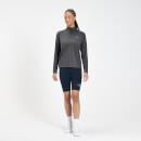MP moteriški „Infinity Mark“ treniruočių marškinėliai su 1/4 užtrauktuku - Carbon - XXS