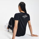 Damski T-shirt treningowy z kolekcji Infinity Mark MP – czarny - XXS