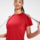 MP dámske tréningové tričko Infinity Mark – svetločervené - XS