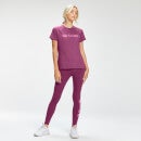 MP 여성용 그래피티 그래픽 트레이닝 티셔츠 - 딥 핑크 - XS