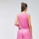 MP Damen Repeat Mark Grafik Training Crop Vest — Pink - XS