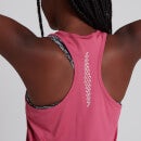 MP Women's Repeat Mark Graphic Training Racerback Vest - Pink - XXS