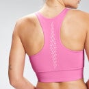 MP Women's Repeat Mark Graphic Training Sports BH - Pink - XXS