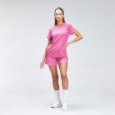 MP Женская футболка для тренировок с графическим рисунком Repeat Mark - розовый - XS