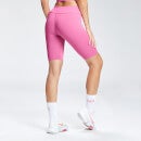 MP Women's Repeat Mark Graphic Training Cycling Shorts - Pink - XXS