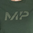 MP Women's Gradient Line Graphic Crop T-shirt- Dark Green
