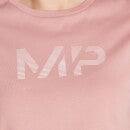MP Women's Gradient Line Graphic Crop T-shirt- Pink - XS