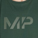MP Women's Gradient Line Graphic Drop Armhole Vest - Dark Green