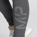 MP Women's Gradient Line Graphic Legging - Carbon - XS