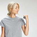 Moteriški marškinėliai MP Essentials Crop - Grey Marl - XS