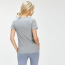 Damski T-shirt z kolekcji Essentials MP – Grey Marl
