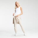 Camiseta sin mangas de punto elástico acanalado Essentials para mujer de MP - Blanco - XXS