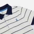 Joules Boys' Filbert Stripe Polo Shirt - White Stripe - 3 Years