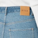 BOSS Women's Straight Crop 1.2 Jeans - Bright Blue - W27