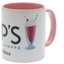 Riverdale Pops Chocklit Shoppe Mug - White/Pink