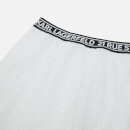 KARL LAGERFELD Girls' Logo Waist Mini Skirt