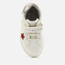 Tommy Hilfiger Toddlers' Low Cut Lace Up Velcro Sneakers - White/Multicolour