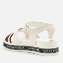 Tommy Hilfiger Girls' Platform Velcro Sandals - White