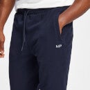 Męskie spodnie dresowe z polaru z kolekcji Essentials MP – granatowe - XXS
