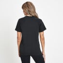 Długi damski T-shirt z kolekcji MP Rest Day – czarny - XXS